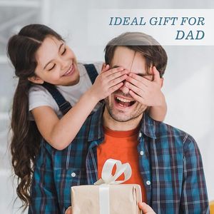 Plaque acrylique en forme de coeur signe papa cadeaux pour la fête des pères anniversaire noël gravé Keeke décor présentoir pour fils/fille - Product Image 4