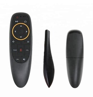 Vente chaude G10 Air Mouse Télécommande vocale intelligente avec récepteur USB Gyro 2.4G Mini clavier sans fil pour Android TV Box