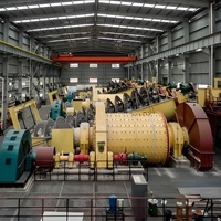 Maquinaria de Molino de Bolas Premium para Procesamiento de Cemento y Mineral de Oro, Equipo de Molienda Eficiente con Precio Competitivo, Industria Minera