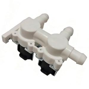 <span class=keywords><strong>Double</strong></span> vanne à deux entrées et une <span class=keywords><strong>sortie</strong></span> pour fontaines à eau, distributeurs d'eau, machines à laver et purificateurs d'eau (12 mm * 12 mm) - Product Image 1