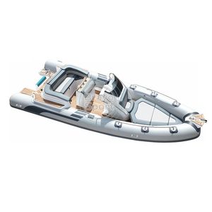 Bote Inflable Semirrígido <span class=keywords><strong>Zodiac</strong></span> Rib580 de 20 pies con Casco de Hypalon/PVC y Motor Eléctrico de Fibra de Vidrio - Product Image 6