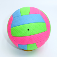 Ballon de volley-ball personnalisé en PU, couleur personnalisable, logo du client, haute qualité, entraînement, adulte