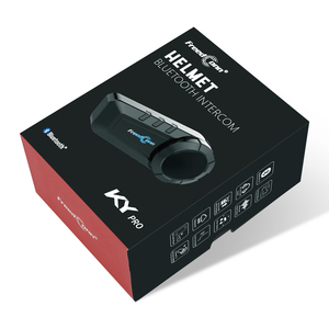 Casco Bluetooth <span class=keywords><strong>Intercom</strong></span> Motocicleta Intercomunicador Auriculares 1000m 6 Riders Grupo Comunicación Full Duplex Con Radio FM - Product Image 5