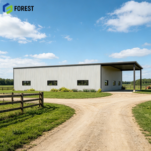 High Capacity Structural Steel Frame Logistics Park Warehouse Prefabricated Heavy Duty Industrial <b>Metal</b> Depot - Product Image 1