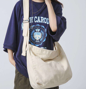 Nouveau sac bandoulière en toile grande taille, tendance, pour les amoureux du style décontracté, sac à bandoulière pour femmes et hommes, sac de voyage et de shopping quotidien - Product Image 2