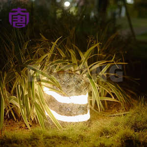 Luces LED Impermeables IP65 para Exteriores, Motivo de Piedra Brillante, Decoración Navideña para Parques, Patios, Calles, Año Nuevo - Product Image 5