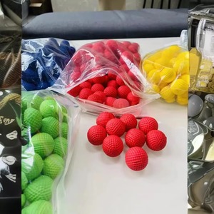 Bolas de Espuma Multicolores para Pistolas de Juguete, Recargas Manuales, Bolas Redondas de Espuma PU para Pistolas de Juguete - Product Image 4