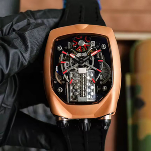 Montres mécaniques de luxe populaires de haute qualité, très vendues, en acier inoxydable, résistantes à l'eau, unisexes, pour hommes, avec verre saphir - Product Image 2