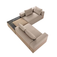 Nouveau canapé italien en tissu pour salon mobilier de maison de luxe design