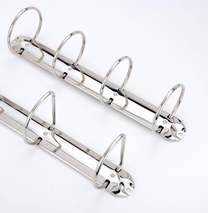 Folder Accessories 210mm Length 4 <b>Ring</b> <b>Binder</b> Metal Folder Clip - Product Image 2