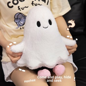 Halloween Pompoen Spook Schattig Klein Monster Pluche Speelgoed Pop Nieuwe Stijl Grensoverschrijdende Beer Knuffel PP Katoen Mesh Handgewassen - Product Image 3