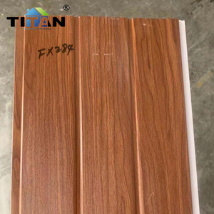 PVC Gỗ ván trang trí thả trần trần giả lambris PVC Faux plafond QUẢNG CHÂU - Product Image 2