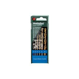 Jeu de forets en acier HSS-TiN Metabo, 6 pièces, pour applications de perçage - Product Image 3
