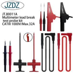 JZDZ JT80011A outil de diagnostic de test de multimètre professionnel de voiture, Kit de test de sonde de fil cassé