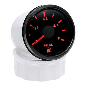 Indicador <span class=keywords><strong>de</strong></span> Nivel <span class=keywords><strong>de</strong></span> Combustible Analógico para Barcos y Embarcaciones, Entrada Universal Opcional <span class=keywords><strong>de</strong></span> 12V 24V, Bisel 316L, Ocho Colores - Product Image 3