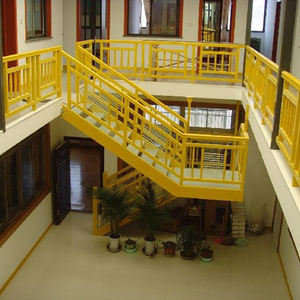 Frpプロファイルグラスファイバースクエアチューブグラスファイバー手すりポスト - Product Image 6