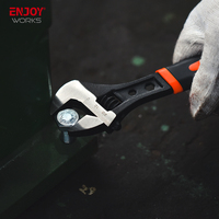 Clé à molette réglable professionnelle de 6, 8, 10 et 12 pouces - Acier au carbone - Métrique et impérial - Qualité bricolage - OEM disponible - Clé à molette réglable à verrouillage