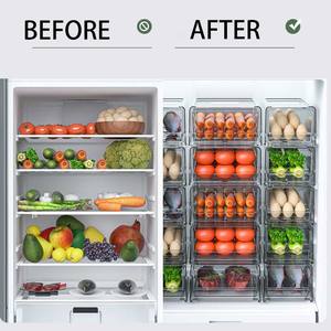 <span class=keywords><strong>Refrigerador</strong></span> de mantenimiento fresco congelador cajón caja de almacenamiento Cajón de almacenamiento de cocina Comida <span class=keywords><strong>arreglo</strong></span> de alimentos cartón de huevos al por mayor - Product Image 3