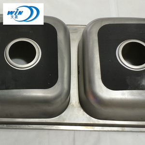 Évier de cuisine <span class=keywords><strong>double</strong></span> en acier inoxydable 800*430mm avec surface polie - Product Image 6