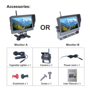 Digital Wireless <strong>Camera</strong> <strong>System</strong> with Monitor, High Quality Wide Angle 12V 24V Wireless Car <strong>Security</strong> <strong>Camera</strong> <strong>for</strong> Bus Truck - Product Image 4