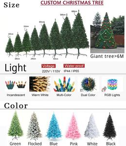 766 Branch Dicas 6ft Verde PVC Árvores de Natal Artificial para Feriado Festival Decoração Metal Stand Arbre De Noel Navidad 180cm 1.8m - Product Image 2