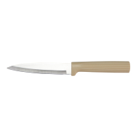 Ensemble de couteaux de cuisine en acier inoxydable Premium 5 pièces avec couteau utilitaire en plastique durable pour un usage domestique