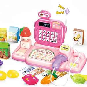 <span class=keywords><strong>เครื่อง</strong></span><span class=keywords><strong>แคชเชียร์</strong></span><span class=keywords><strong>ของเล่น</strong></span>จำลองการช้อปปิ้งเพื่อการศึกษาของเล่น29ชิ้นเสียงเบาซูเปอร์มาร์เก็ตอาหาร<span class=keywords><strong>เครื่อง</strong></span>คิดเงิน - Product Image 1