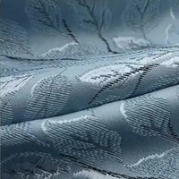 Rideaux occultants bleus brodés à motif arbre, isolants thermiques, modernes, en polyester, toutes saisons, pour fenêtres et salons