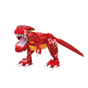 COGO Mainan Blok Bangunan Dinosaurus Plastik DIY Terbaru Laris Manis, Set Mainan Blok Plastik Rakitan Sendiri - Product Image 3