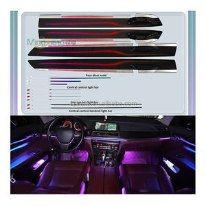 Pour <span class=keywords><strong>BMW</strong></span> F02, éclairage ambiant <span class=keywords><strong>dynamique</strong></span> intérieur, pour <span class=keywords><strong>BMW</strong></span> F01, système de contrôle de l'éclairage intérieur, accessoires de mise à niveau de l'éclairage LED intérieur - Product Image 2