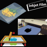 Stock de España película transparente lechosa de inyección de tinta impermeable Premium 100 hojas/paquete 11 \ "X 17 \" impresora de pantalla para pantalla de seda