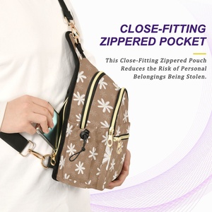 Hawaiian Tiare <b>Flower</b> Custom Mini <b>Single</b> Small Rucksack Sling Messenger Bag Women Sport Shoulder Bag Chest Cross Body Bag - Product Image 6