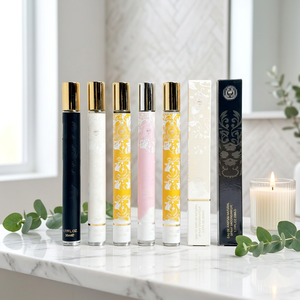 Eau de Parfum en Spray, Miniatura de Viaje de 35 ml, Fragancia Floral para Mujer, Aroma Clásico, Set de 8 Botellas Portátiles de Vidrio - Product Image 1
