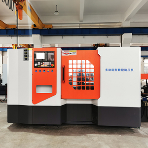 เครื่องปั่นโลหะ CNC แนวนอนหม้อหมุนอัตโนมัติเครื่องกลึง HS450ราคา - Product Image 5