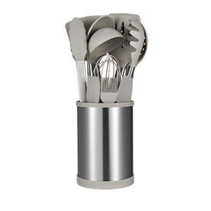 Ensemble d'ustensiles de cuisine populaires avec support de rangement rotatif, ustensiles de cuisine en silicone - Product Image 6