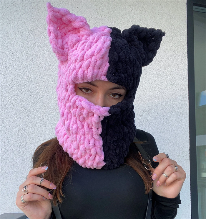 帽子 c0mi / new iruse2 23aw lop ear balaclava 1885f9de-4025-4d55-9653-