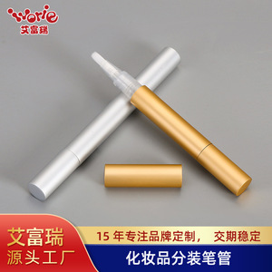 Liquid Lip Gloss Refill Pen 2ml 4ml Plastic Tube Cosmetic Packaging Disposable <b>Makeup</b> <b>Tool</b> Transparent Color - Product Image 4