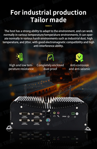 Computadora Industrial de 13ª Generación, Core I7 1355U 1370P HD VGA 2x2.5G, PC de Control de Máquinas, PC Integrado para CNC/Automatización, GPIO 4G - Product Image 6