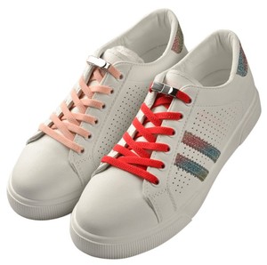Lacets élastiques sans nœud pour baskets, avec embouts métalliques - Product Image 1