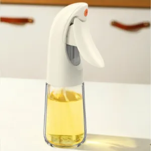 Barbecue Kitchen Olive Oil Sprayer Cooking Vinegar 100ml 200ml Glass Continuous Spray Bottle With Fine Mist Sprayer
