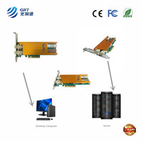 Carte réseau Ethernet double port, adaptateur de bypass de serveur, PCIE X8, Ethernet GH1002EBPSR-V3.5 avec X710BM2