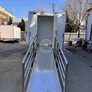2 Station Restroom Shower Outdoor Park Event Bathroom Portable Washroom Trailer Luxury Mobile Toilet - Product Image 2
