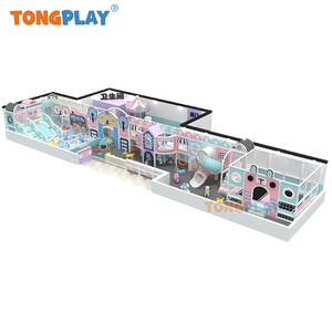 <span class=keywords><strong>Château</strong></span> vilain d'intérieur pour enfants avec toboggan pour piscine à balles, centre de jeux familial, aire de jeux pour enfants, personnalisé en usine - Product Image 4