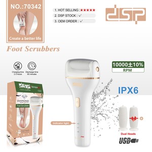Lime à pieds électrique DSP, outil manuel pour le soin des pieds secs, pour adultes, autonomie de 90 minutes, rechargeable par USB - Product Image 4