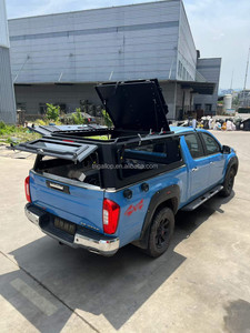 Capot de camionnette Toyota Isuzu D-Max en alliage d'aluminium robuste, rétractable, verrouillable, imperméable, type rigide, pour camping-car - Product Image 4