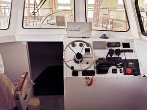 YAMANE 38ft полностью сварная алюминиевая лодка пилотного патрулирования большое пространство открытый морской сигнал лодка для продажи - Product Image 4