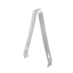 ที่คีบน้ำแข็งสแตนเลสแบบหนาพร้อมฟันสำหรับคีบน้ำแข็ง น้ำมะนาว น้ำตาล ผลไม้ และอาหาร - Product Image 4