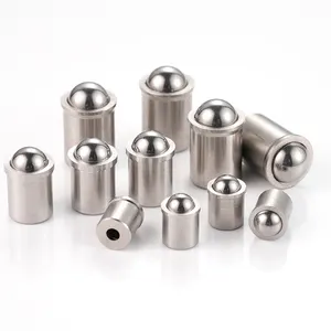 3mm To 12mm Push Fit Spring Loaded Ball Plunger Stainless Steel Fasteners