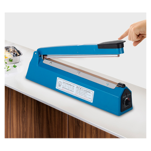热封机型号300食品包装脉冲封口机铁体耐用轻质操作手压封口机 - Product Image 1