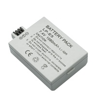 Untuk Baterai Kamera Li-ion Pengganti Canon LP-E5 7.4V 1080mAh Cocok untuk Kamera DSLR EOS 450D 500D 1000D Rebel XSi XS.